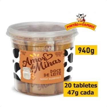 Imagem de Doce de Leite Amor de Minas - Pote com 20 Unidades - Portão De Cambuí