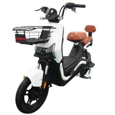 Imagem de Bicicleta Scooter Elétrica 800W Eko-7 Alarme Entrada USB Duos Branca
