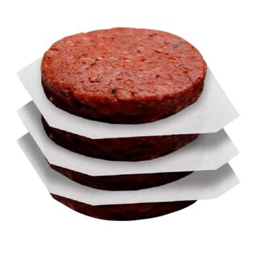 Imagem de Separador De Hambúrguer Em Papel Glassine 620 Folhas 14X14Cm