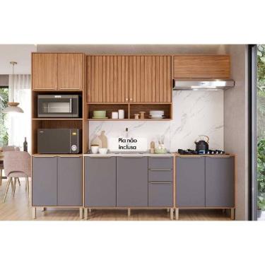 Imagem de Kit Modulado MGM 5 Peças Divina C5P177 Cinamomo/Titanium