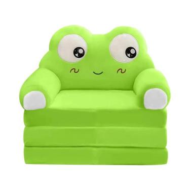 Imagem de Capa De Sofá Dobrável Infantil Com Desenhos De Animais Fofos, Almofada