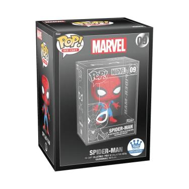 Imagem de Funko Pop Marvel 09 Spider-Man Die Cast Exclusive