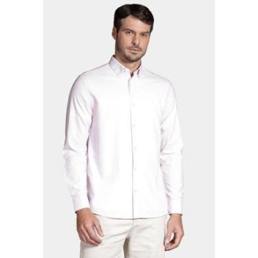 Imagem de Camisa Aramis Manga Longa Slim Oxford Down Planalto Rosa-Masculino