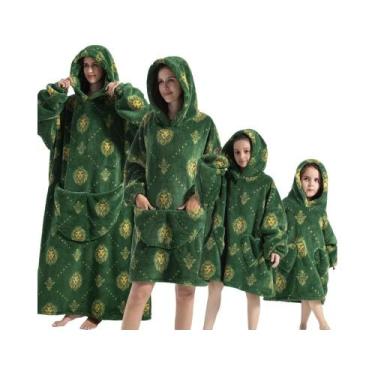 Imagem de Moletom Feminino Oversized Com Capuz De Sherpa, Quente E Aconchegante,