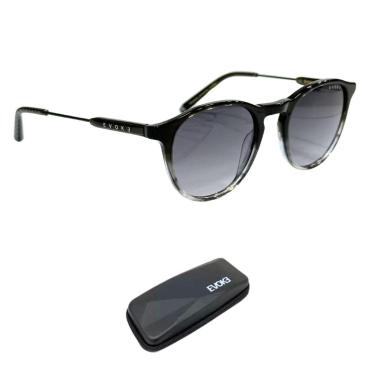 Imagem de Óculos de Sol Evoke X Henrique Fogaça Shelby 02 HFG22S Black-Unissex