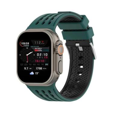 Imagem de Pulseiras De Silicone De 49mm, 46mm, 45mm, 44mm, 42mm Para Apple Watch