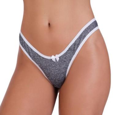 Imagem de Tanga Smile - Thabie Lingerie, Viés, Renda branco, M