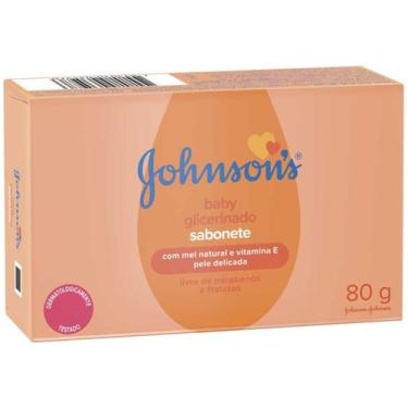 Imagem de Sabonete em Barra s Baby Glicerinado 80g - Johnson'S, 80g