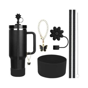 Imagem de Conjunto De Acessórios Reutilizáveis Para Copos Stanley 6 Peças: Prote