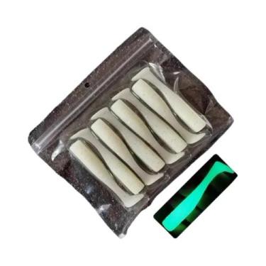 Imagem de Iscas De Pesca Luminosas 5pcs 105mm Iscas Macias Wobblers Para Bass, S