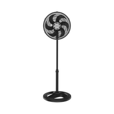 Imagem de Ventilador Osc Coluna Turbo 6p 30cm 52w Pr 220v Premium Preto 220v