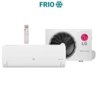Imagem de Ar Condicionado LG DUAL Inverter AI Voice 9000 BTUs Frio 220V S3-Q09AA31F