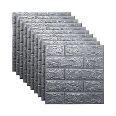 Imagem de Adesivos De Parede 3D À Prova d'Água 10pcs Autoadesivos Papel De Pared
