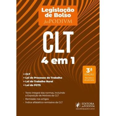 Imagem de Legislação De Bolso Clt 4 Em 1 - 2026