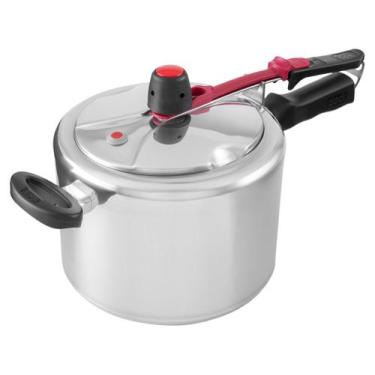 Imagem de Panela de Pressão Original+ Fechamento Interno 4,5L Clock, 4,5L, Prata