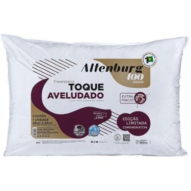 Imagem de Travesseiros Toque Aveludado Extra Macio Altenburg 48cmx68cm
