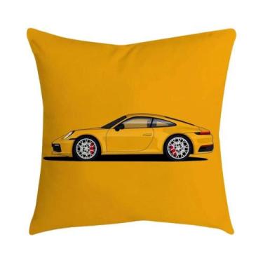 Imagem de Capa De Almofada Com Padrão De Carro Esportivo, 45cm X 45cm, Para Casa