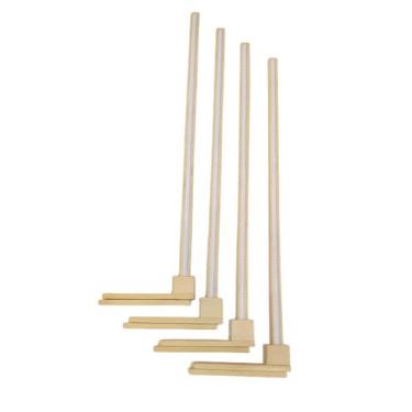 Imagem de Kit 04 Réguas Antropométricas Madeiras - PRM