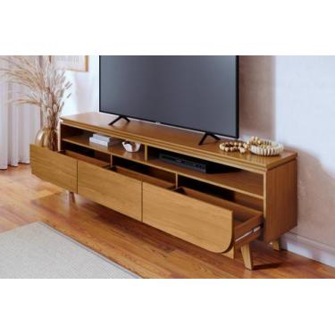 Imagem de Bancada Selene Cumaru - VRK COMERCIO ON-LINE - MADETEC MOVEIS LTDA