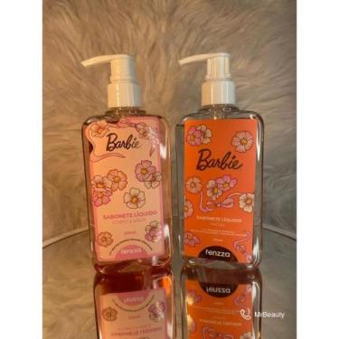 Imagem de Kit Fenzza Barbie  Limpeza Facial e Corporal  Pele Limpa, Macia e Perf