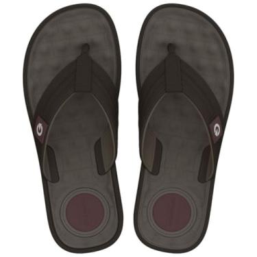 Imagem de Chinelo Cartago Alabama Unissex, Conforto com Sola Ergonômica, Marrom Escuro, Tiras Ajustáveis (Marrom, BR, Adulto, Numérico, 40)