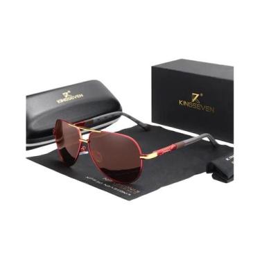 Imagem de Óculos De Sol Polarizados UV400 Em Alumínio E Magnésio KINGSEVEN N725,
