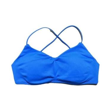 Imagem de Sutiã Esportivo Feminino Sem Costura De Cor Pura Para Yoga E Fitness C