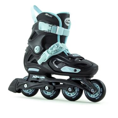 Imagem de Patins Infantil Ajustável Zippy com Sistema Expansível, Rodas 68-72MM ABEC-9 e Bota Externa Rígida HD Inline
