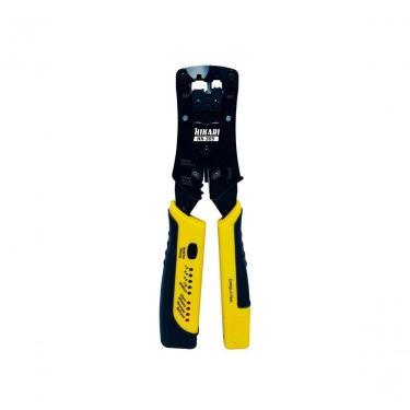 Imagem de Testador de Cabo de Rede e Alicate de Crimpar HK-305 para Conectores RJ45 RJ11 RJ12 CAT3 CAT5 CAT6 com Teste Local