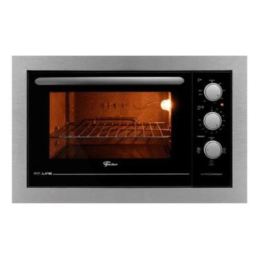 Imagem de Forno elétrico de embutir inox 48l 320c fischer fit line 220v, Inox, 2