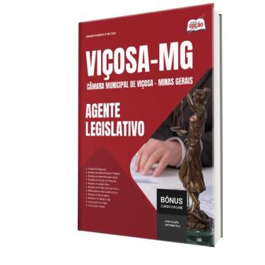Imagem de Apostila Câmara de Viçosa - MG - Agente Legislativo - Apostilas Opção