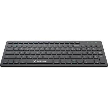 Imagem de Teclado Sem Fio Office Fortrek KB11 Full Bluetooth Preto F002
