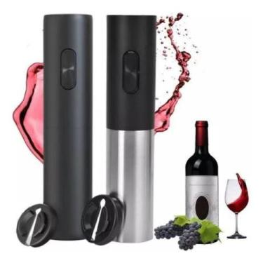Imagem de Abridor Vinho Elétrico Saca Rolha Usb Presente - DS ELETRONICOS