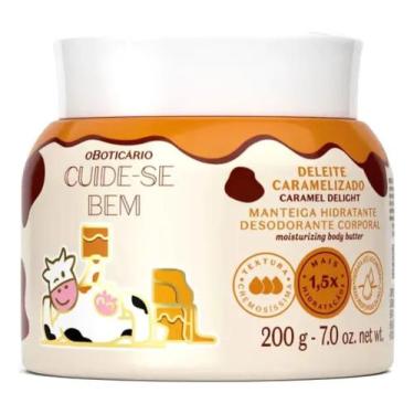 Imagem de Manteiga Hidratante Deleite Caramelizado 200g O Boticário - Cuide-se B