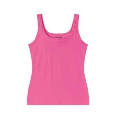 Imagem de Regata Feminina Básica Algodão Malwee - PRETO - M-Feminino