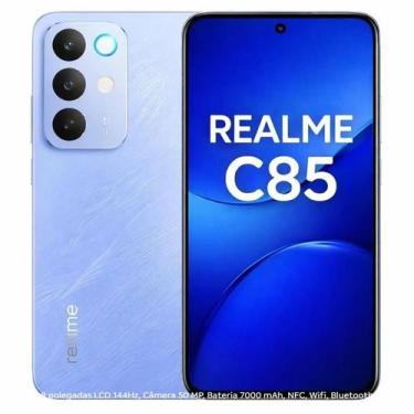 Imagem de Realme C85 Novo Bateria Forte Desempenho Rápido, Azul