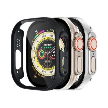 Imagem de Protetor De Tela Para Apple Watch 49mm Ultra 2, Pacote Com 3 Capas Ult