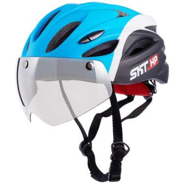 Imagem de Capacete de bicicleta SKT HP Toddler ajustável com óculos magnéticos