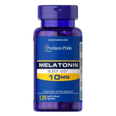 Imagem de Melatonina_10mg 120 Cápsulas Puritan_S_Pride