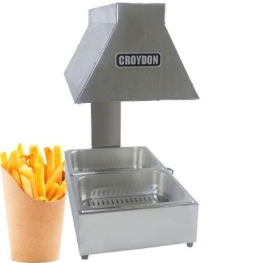 Imagem de Conservador de Frituras Elétrico Profissional 2 Cubas - Croydon, 220V