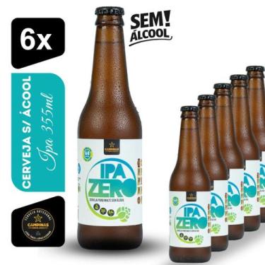Imagem de Cerveja IPA Zero Sem Álcool Campinas 355ml Kit 6 unidades - Cervejaria