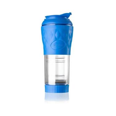 Imagem de Cafeteira Portátil Azul 350ml - Pressca