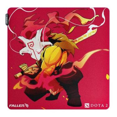 Imagem de Mousepad Gamer Fallen Dota2 Omnislash, RGB, Speed++ Grande 450x450mm -