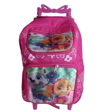 Imagem de Mochila Infantil Escolar Menina De Rodinha Feminina Patrulha Canina Ro