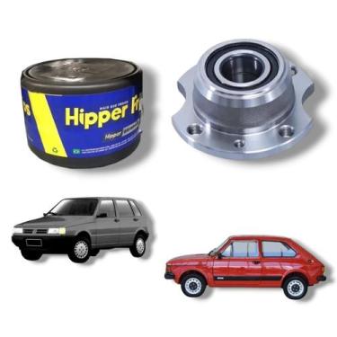 Imagem de Cubo Roda Traseira C/Rolamento FIAT UNO ATÉ 85  HFCT34 (1809) - HIPPER