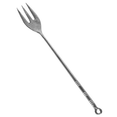 Imagem de Garfo para Churrasco Profissional  Vários Tamanhos com Cabo de Madeira