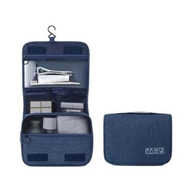 Imagem de Bolsa De Cosméticos Impermeável De Tecido Oxford Para Viagem, Organiza