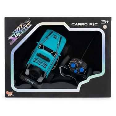 Imagem de Carrinho de Controle Remoto - Hot Speed - Azul - HONGYAO
