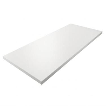 Imagem de Tampo Mesa 70x100 MDF 15mm Branco Super 100x70 Prateleira Arrigo Móvei