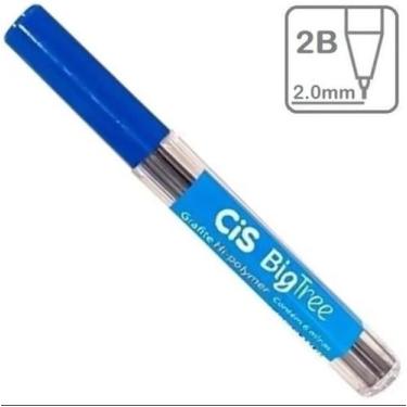 Imagem de Grafite CiS BigTree HB Preto 2.0mm - Tubo C/6 Grafites